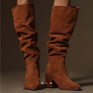 Anthropologie Brooklyn Scrunch Boots